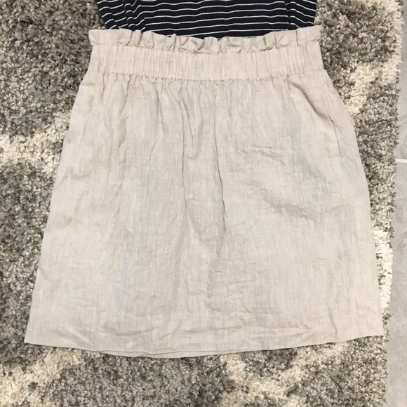 J. Crew linen skirt with pockets - Picture 2 of 5